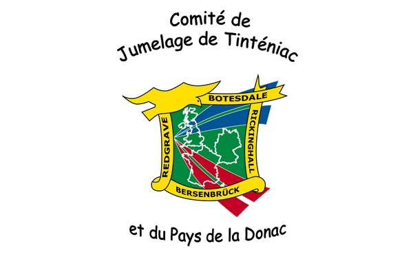 Logo Comité de Jumelage de Tinténiac et le Pays de la Donac