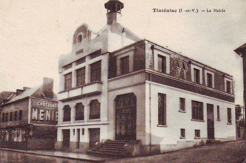Nouvelle mairie à l'époque