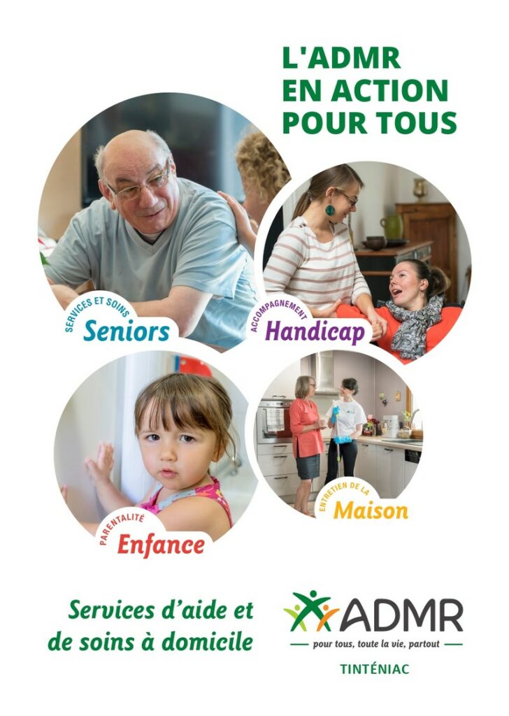Flyer de présentation de l'ADMR