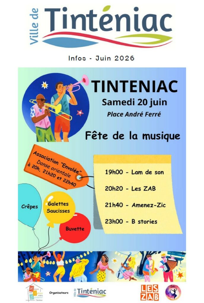 Une de la feuille d'infos