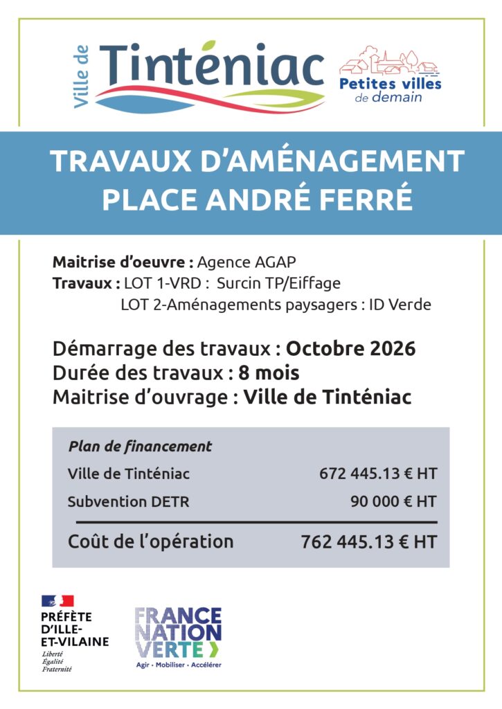 Panneau des financeurs